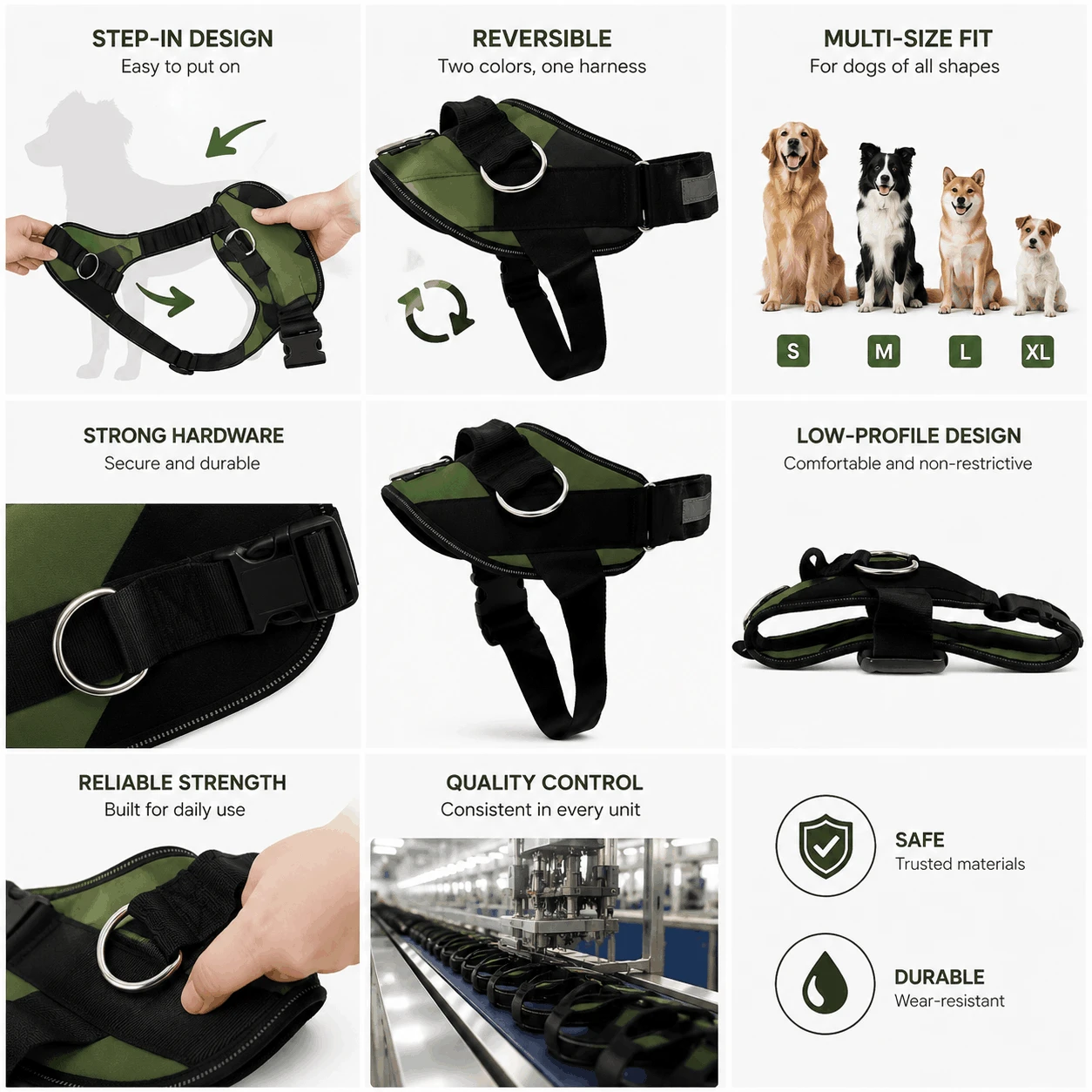 step-in dog harness step-in dog harness